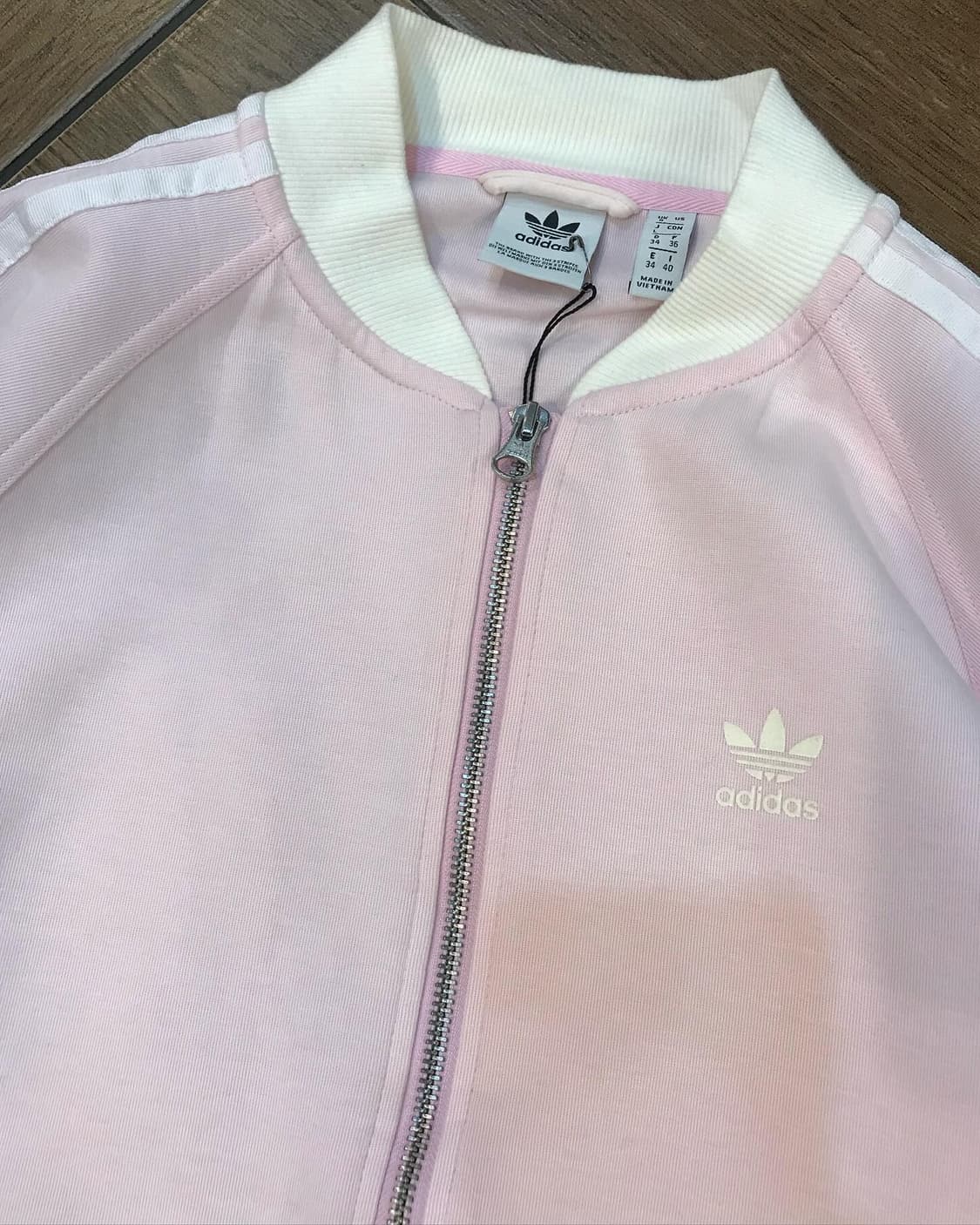 Adidas Baby Pink Zip-Up ⭐️대대장 레어⭐️  상품이미지7