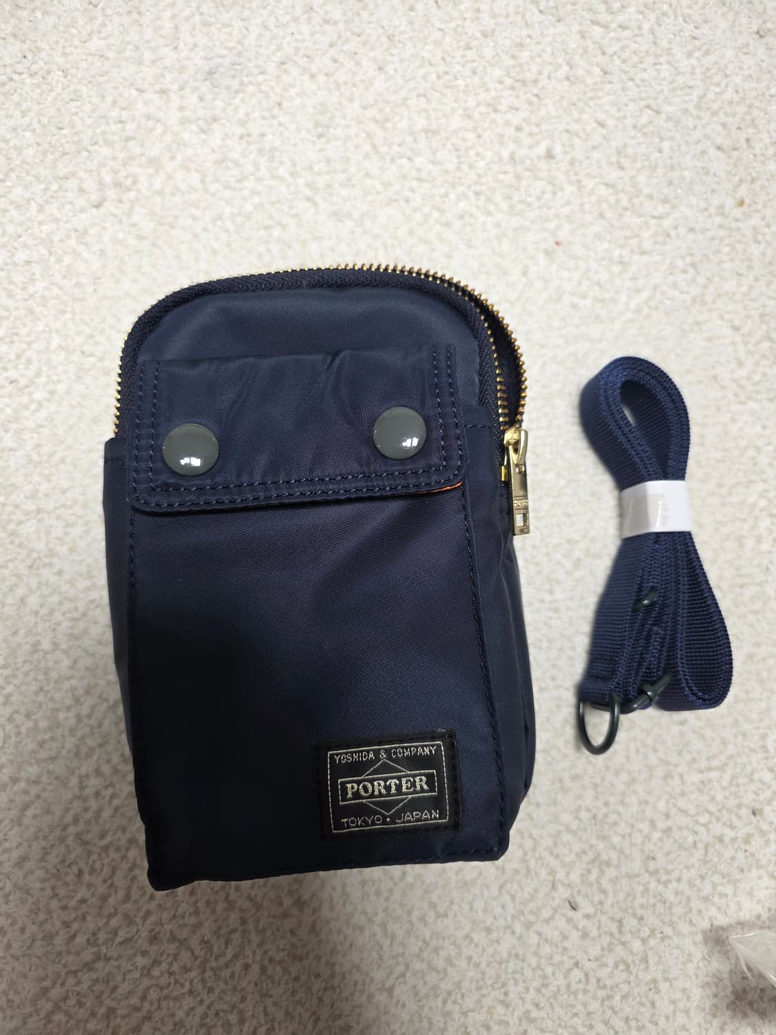 포터 휴대폰 파우치 아이언 블루 상품이미지8