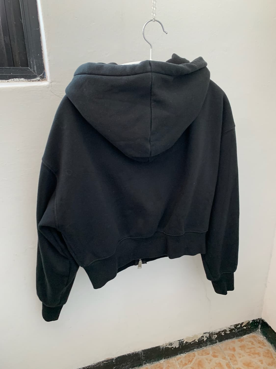 크롭 후드집업 상품이미지2