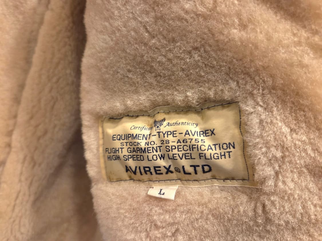 아비렉스 무스탕 상품이미지4