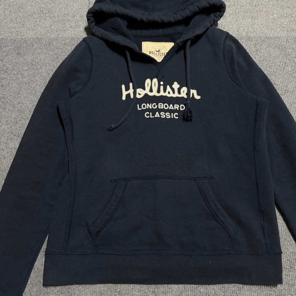 홀리스터 네이비 후드티 L 상품이미지2