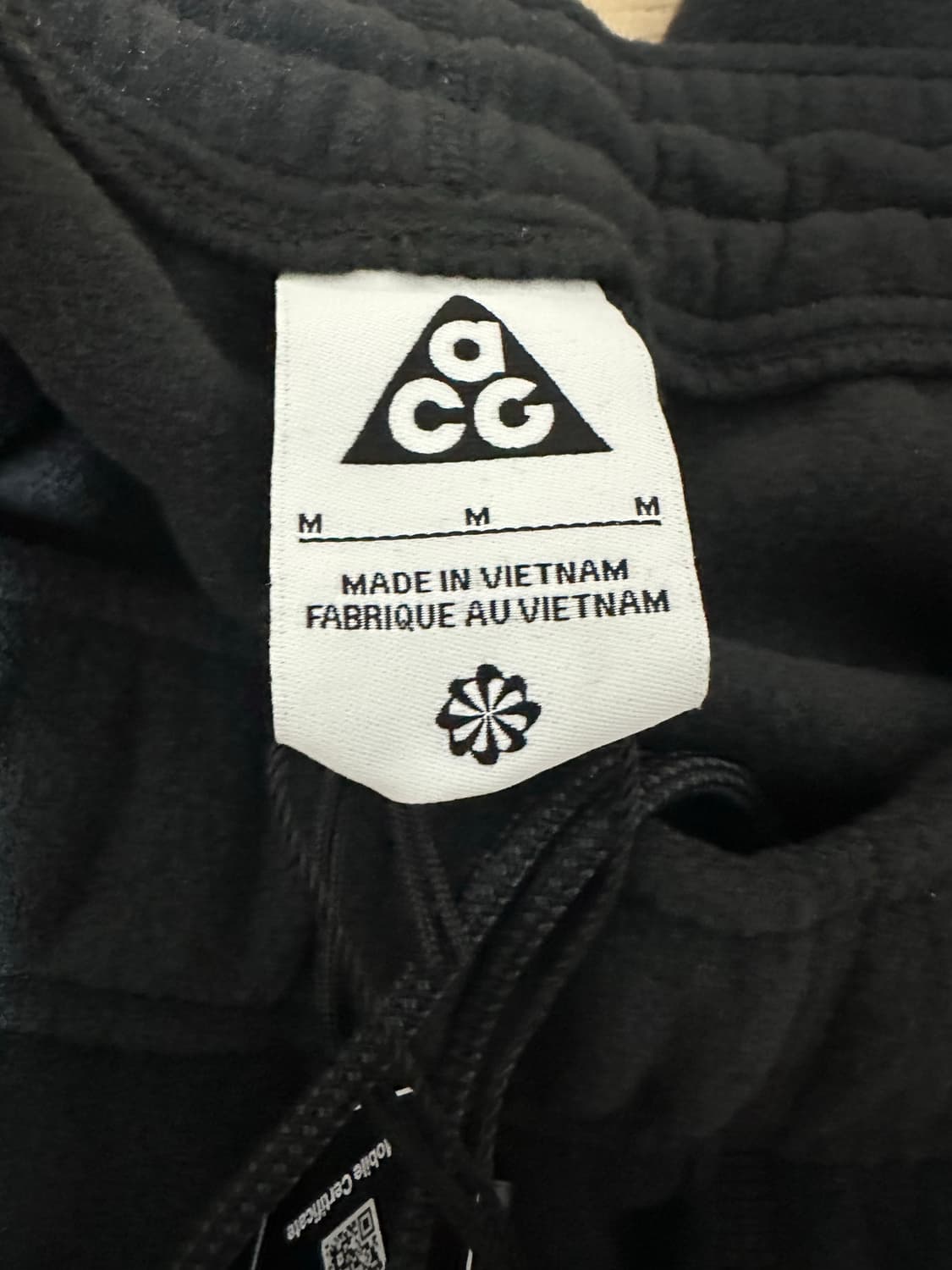 나이키 ACG 폴라텍 울프트리 팬츠 블랙 M 새제품  상품이미지3