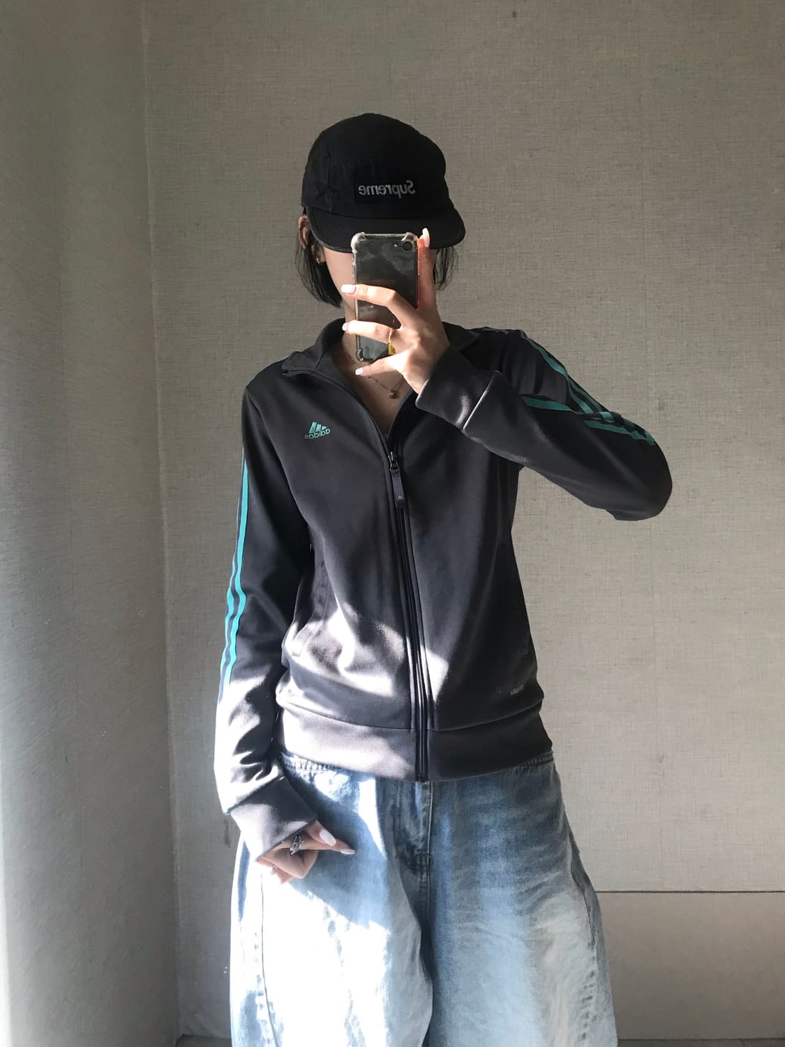 아디다스 그레이 민트 져지 상품이미지3