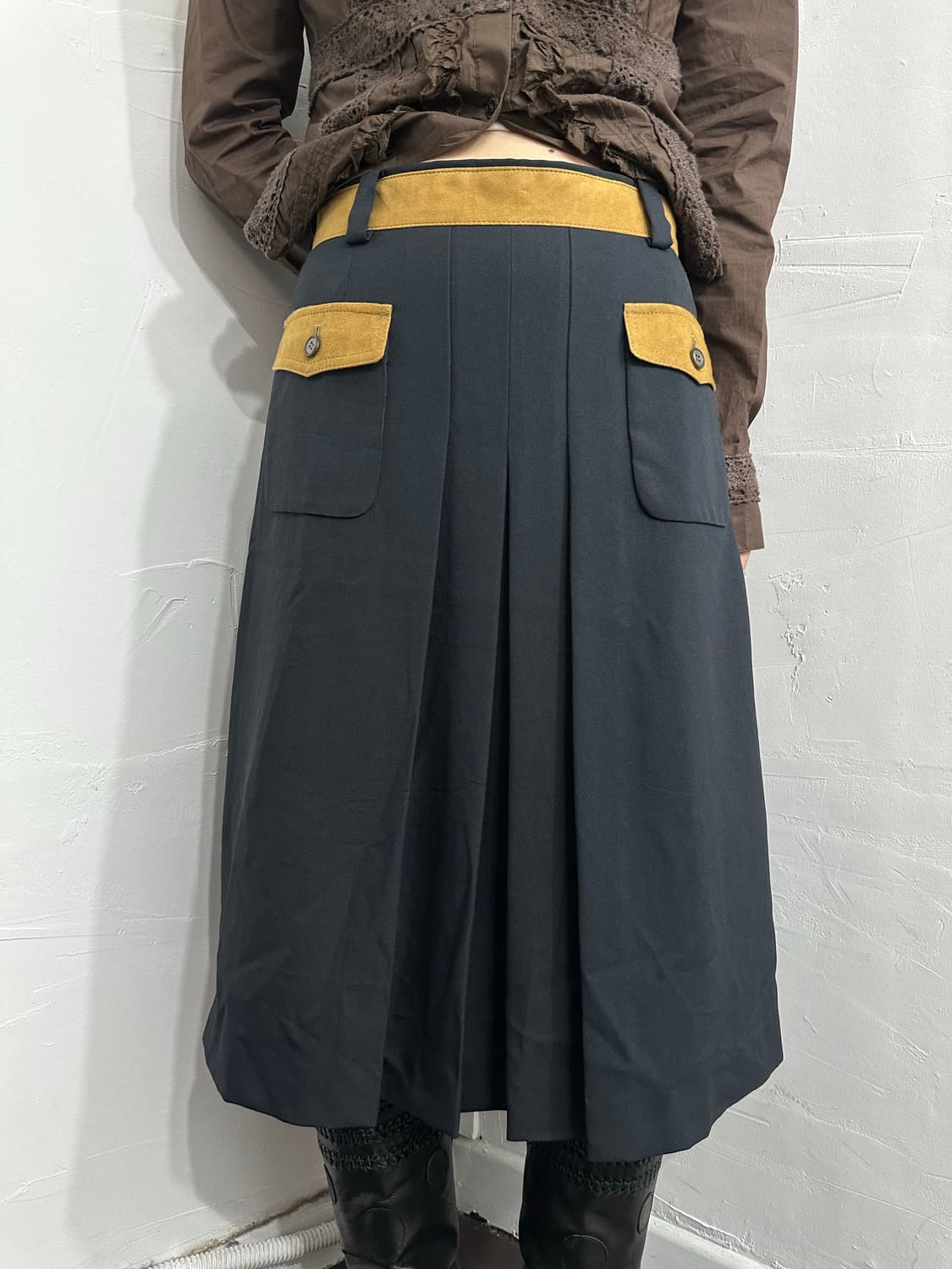 design midi skirt 상품이미지2