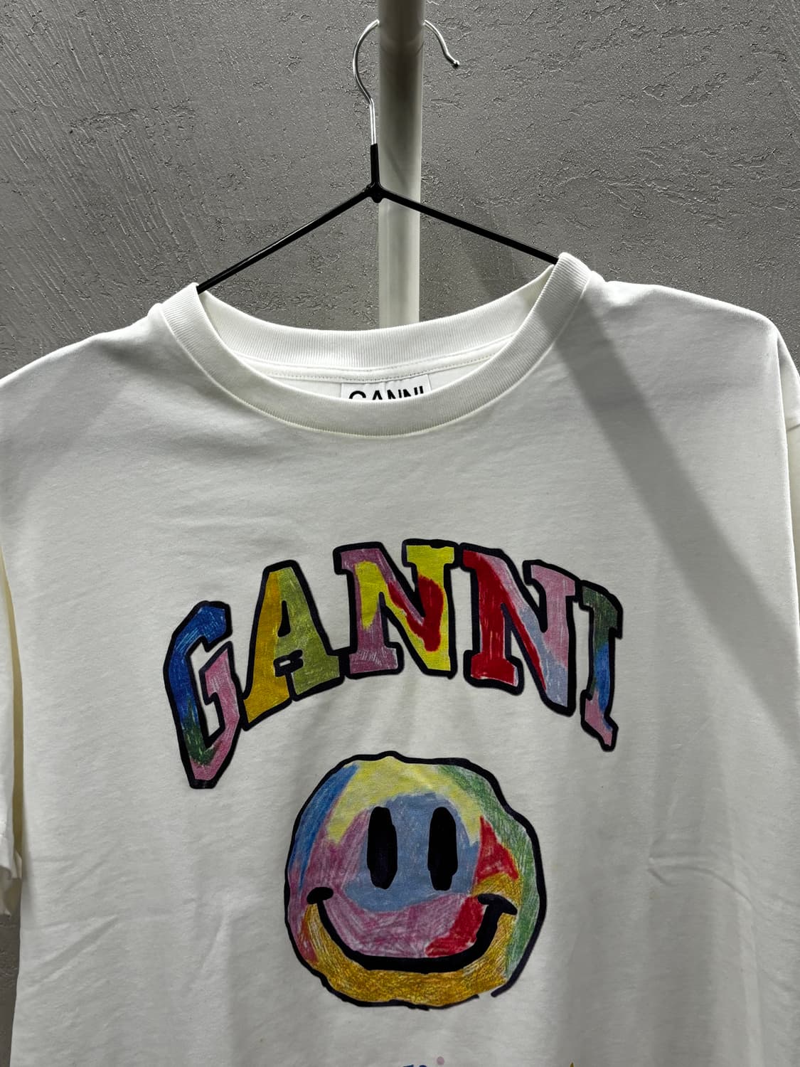 가니 GANNI 스마일 티셔츠 M 상품이미지3