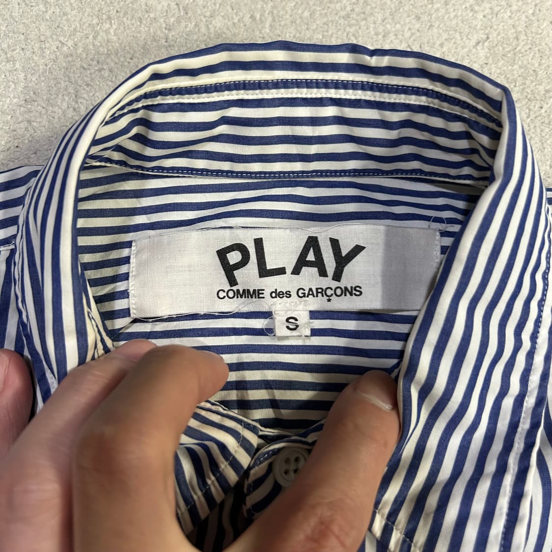 (S)꼼데가르송 셔츠 상품이미지3