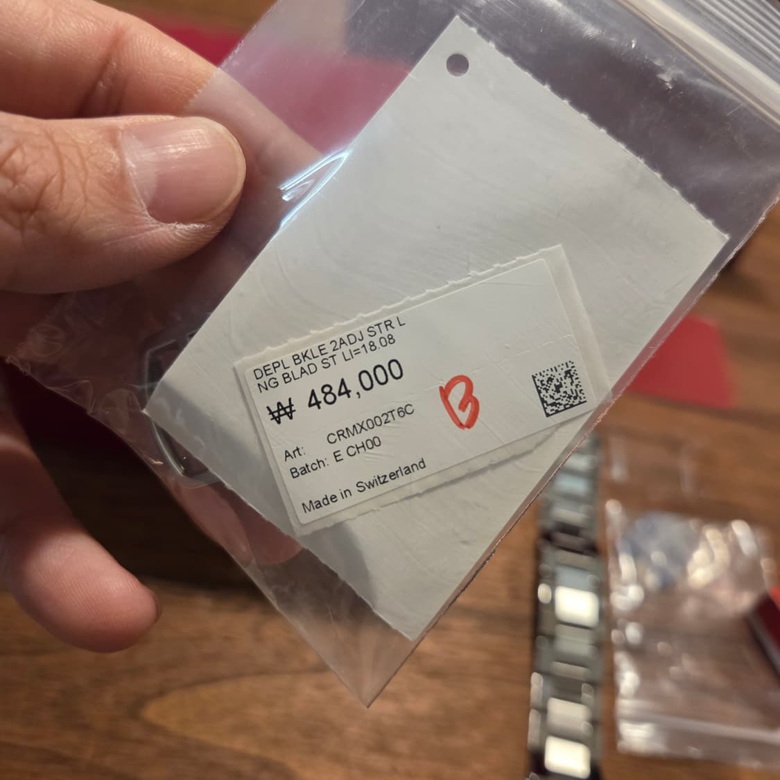 까르띠에 탱크솔로 라지 정품 디버클, 가죽밴드 판매 상품이미지4