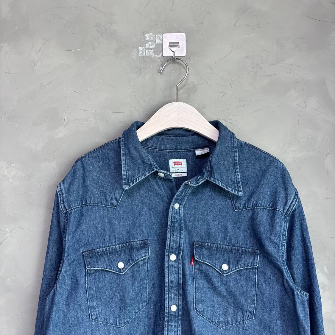 리바이스 웨스턴 데님 셔츠 상품이미지2