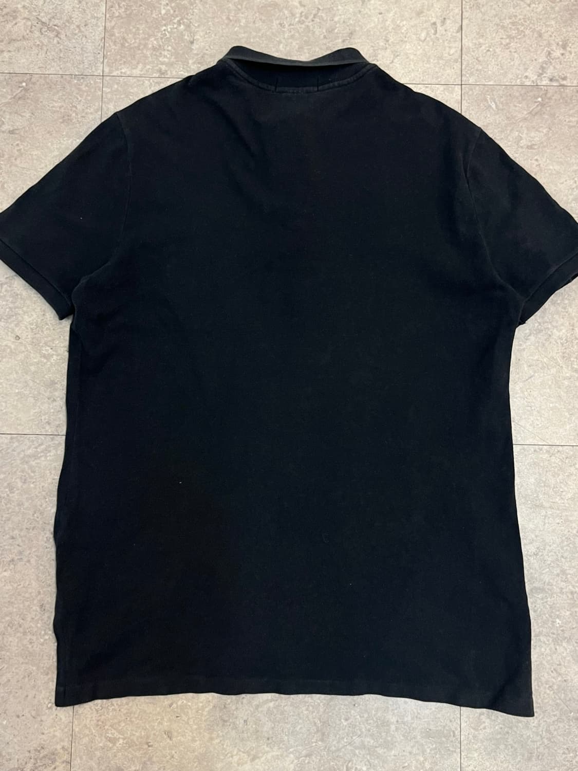 폴로 랄프로렌 빅포니 반팔 카라티 블랙 L #csz2576 상품이미지8