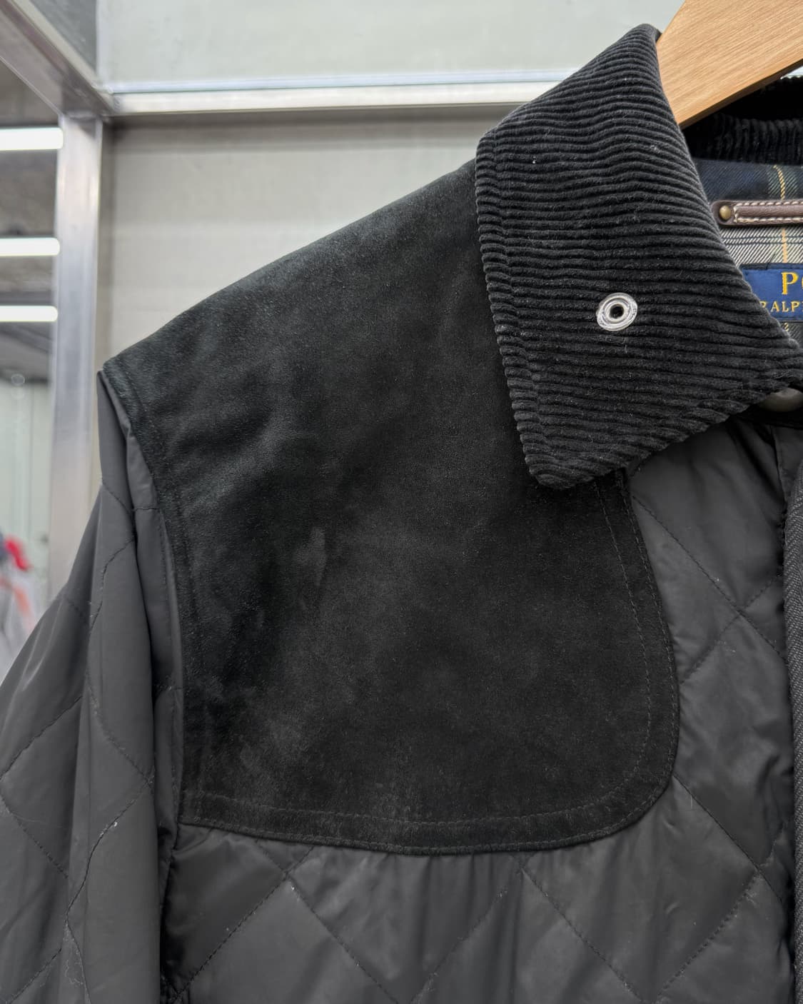 폴로랄프로렌 캠튼 퀼팅 자켓 경량 패딩 블랙 상품이미지6