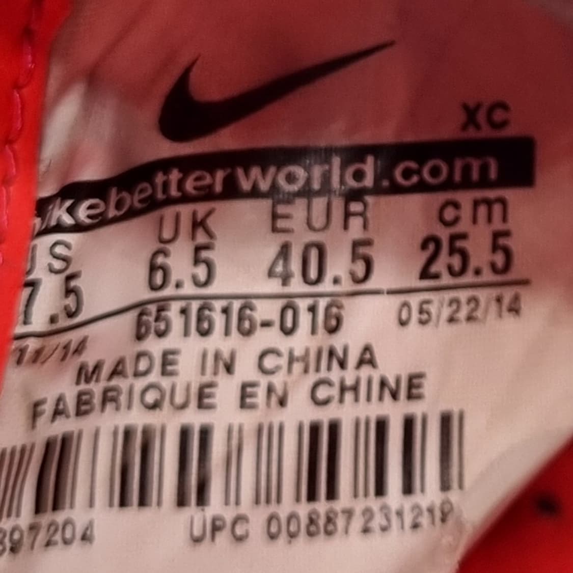 ooo 나이키 머큐리얼 빅토리5 축구화 255 상품이미지6