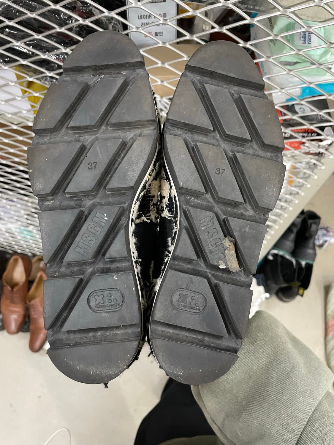 MSGM 하우스투스슈즈 앵클부츠 37 (gr-4577) 상품이미지6