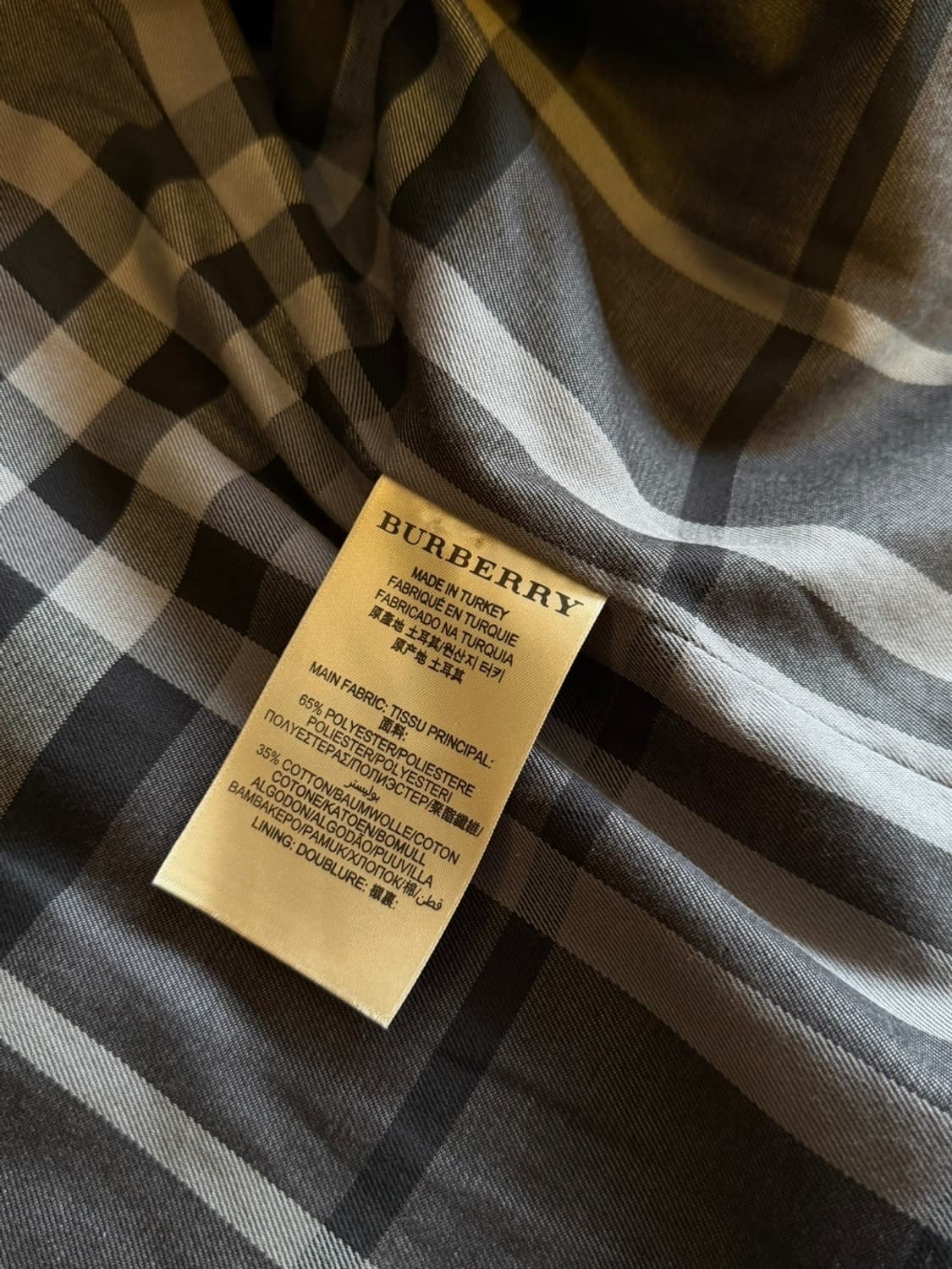 버버리 더블브레스티드 코트 남성105 상품이미지9