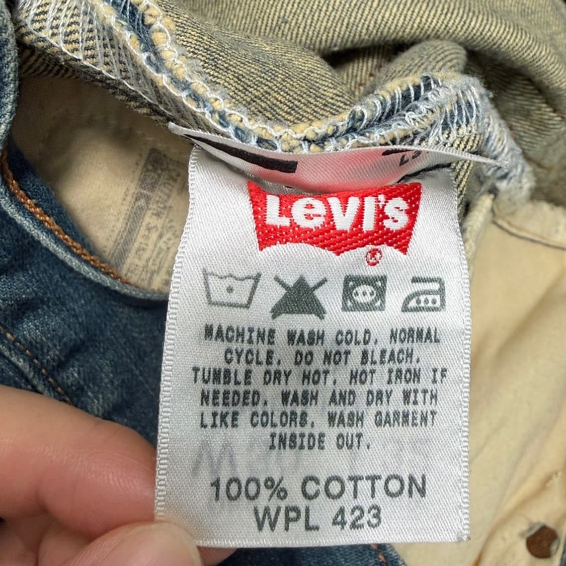 LEVI'S 501 버튼플라이 오리지널 스트레이트진 30X32 상품이미지7