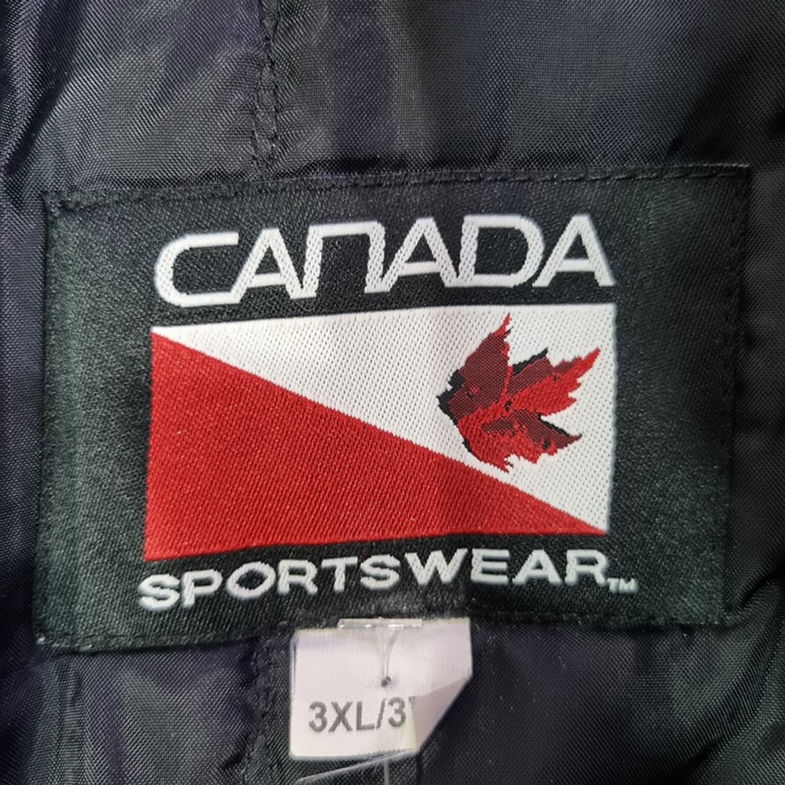 캐나다 스포츠웨어 바시티 레더 울 자켓 3XL (115) 상품이미지3