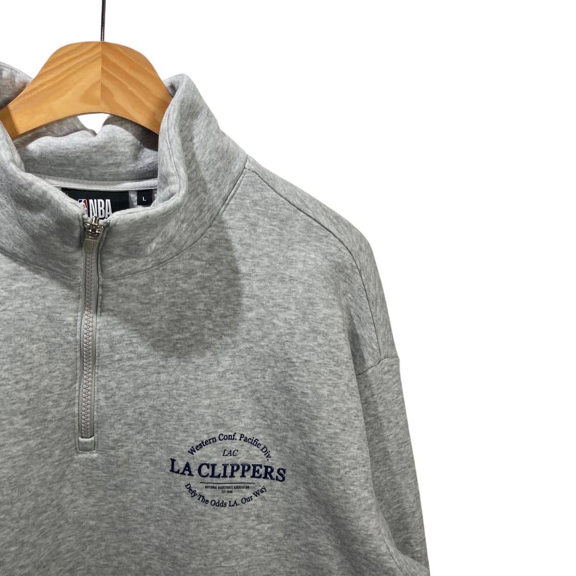 NBA 멜란지 반집업 맨투맨 상품이미지3