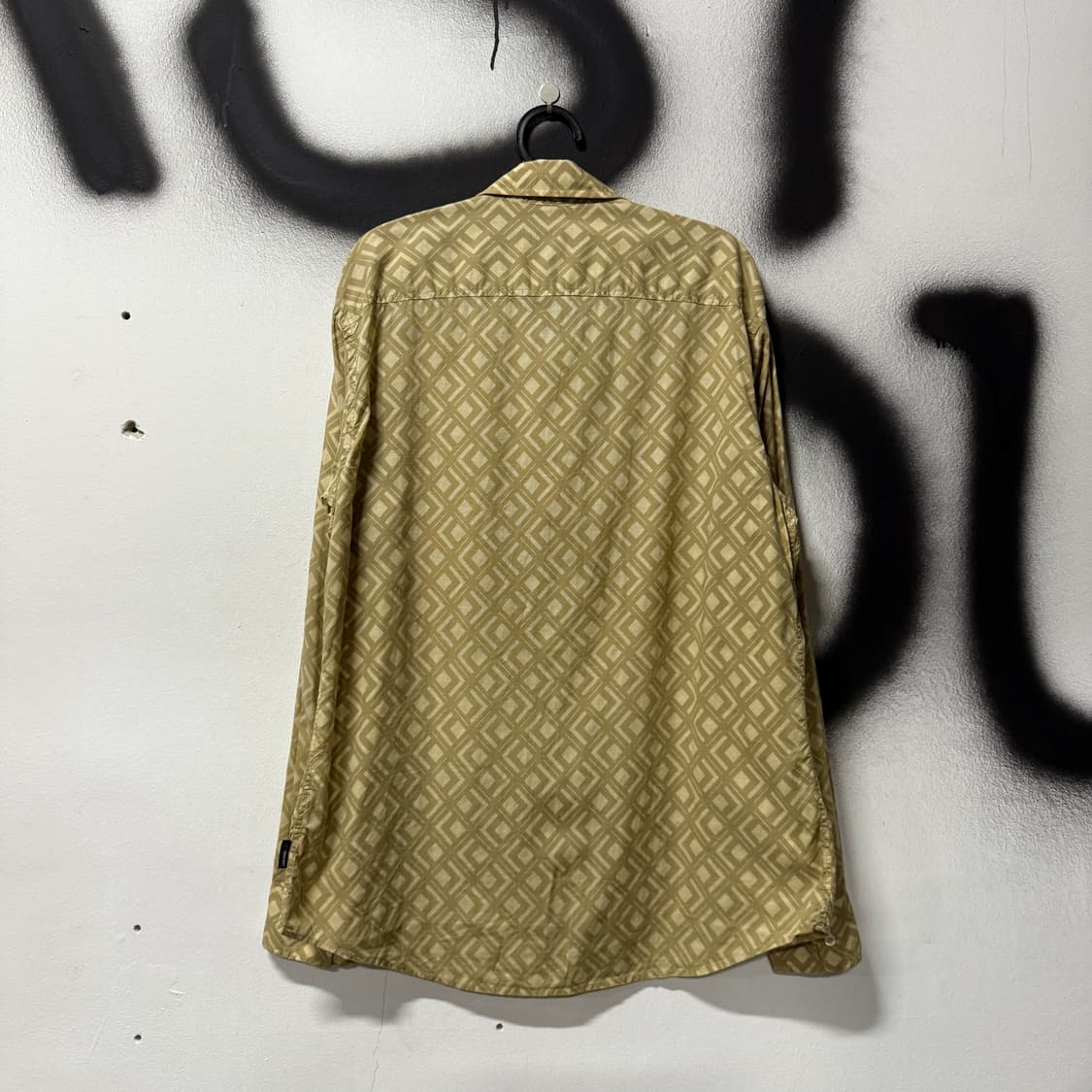 VTG 빈티지 빅사이즈 에스닉 아가일 패턴 긴팔 셔츠 상품이미지2