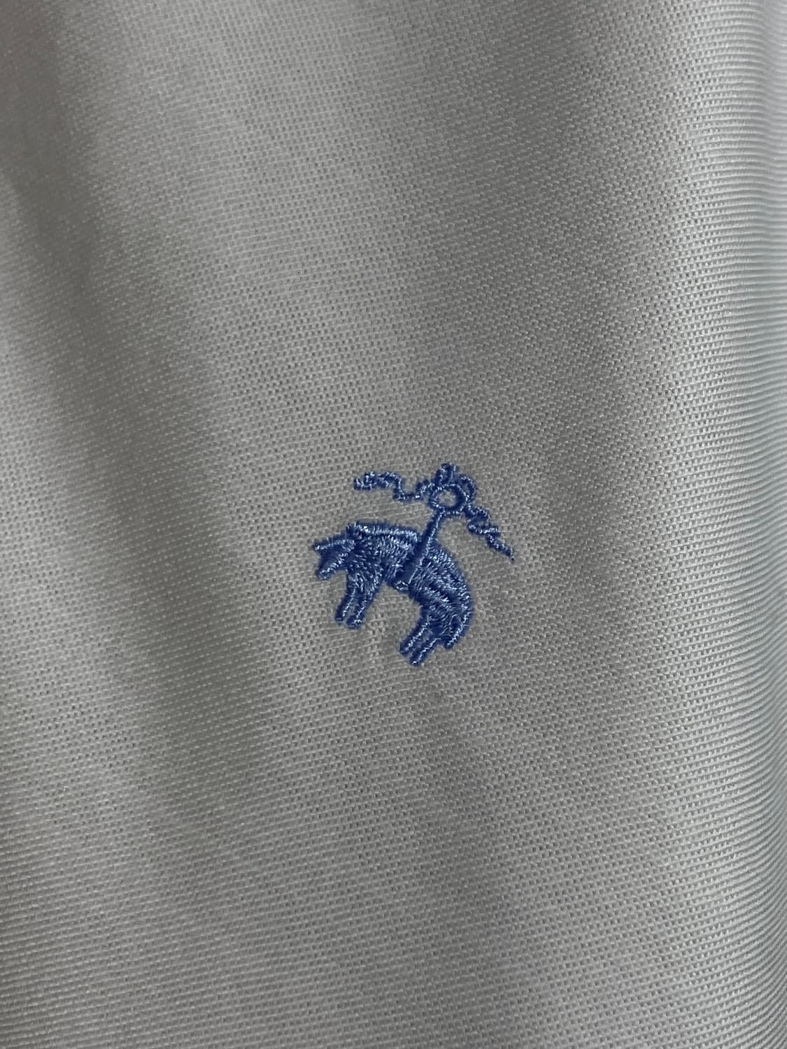 브룩스 브라더스 자수 로고 코튼 셔츠 화이트 S #csz4153 상품이미지5