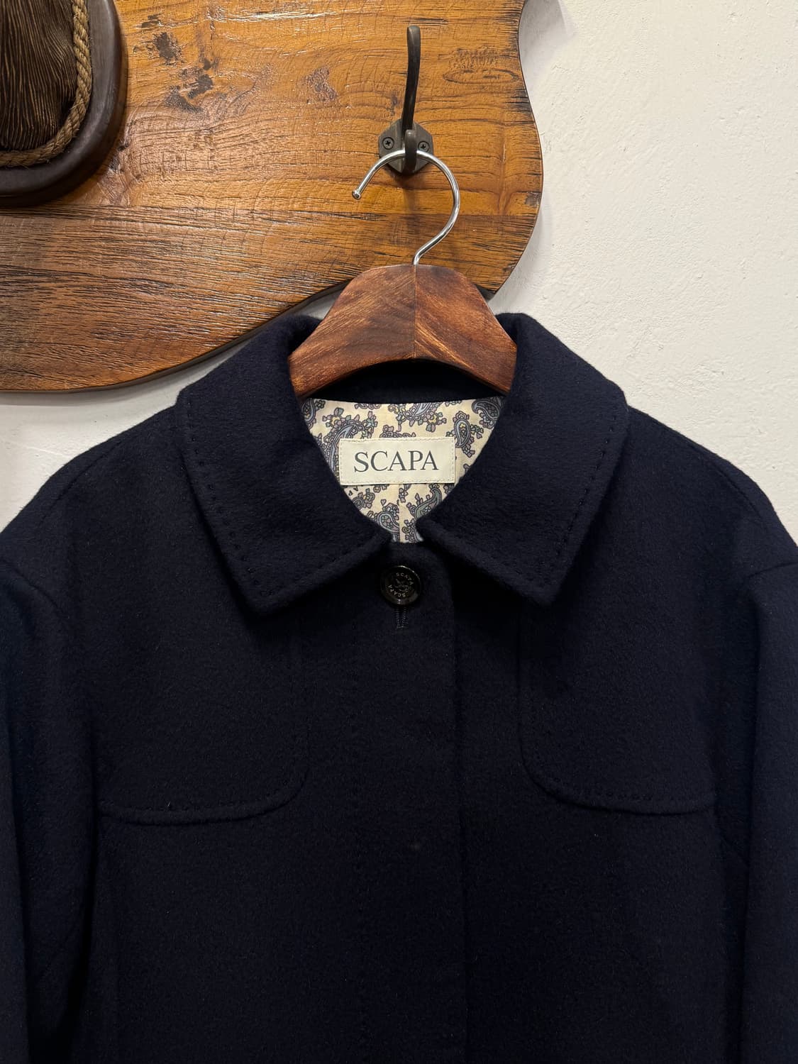 55) 새제품 SCAPA Angora Wool Coat 상품이미지3