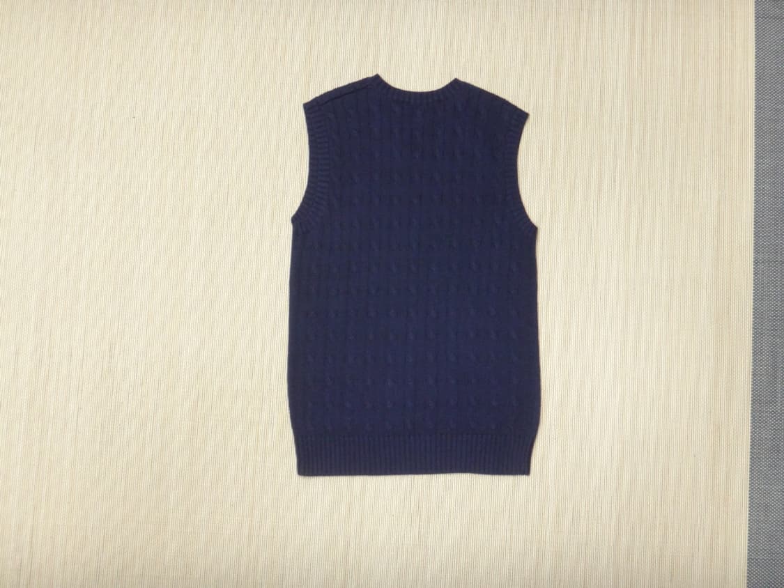 (M) 폴로랄프로렌 여성 꽈배기 브이넥 니트 조끼 상품이미지2