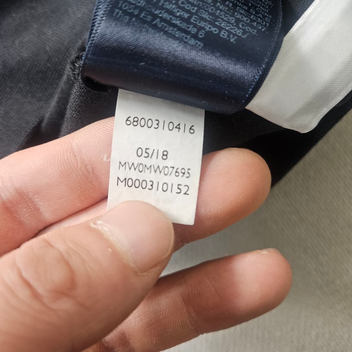 L 타미힐피거 크루넥 맨투맨 0325Y 상품이미지5