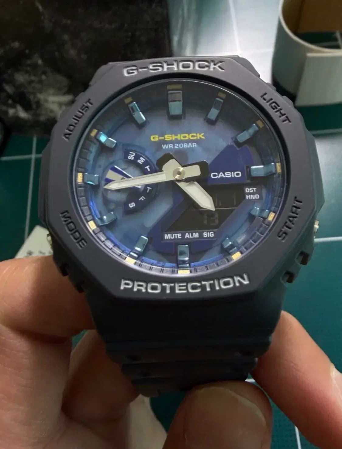 GA-2100AS-2ADR 지샥 지얄오크 상품이미지2