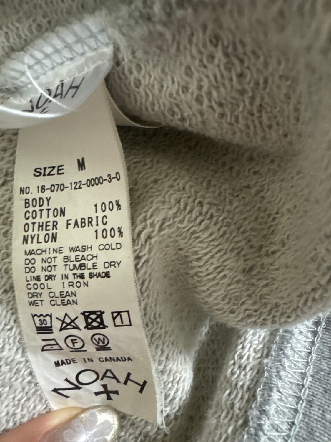 NOAH 노아 하프집업 맨투맨 상품이미지4