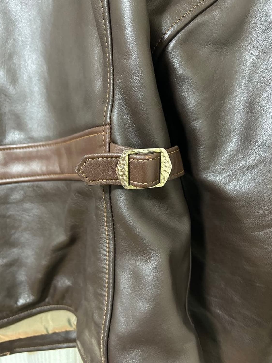 (40) 리얼맥코이 싱글 레더 가죽자켓 상품이미지4