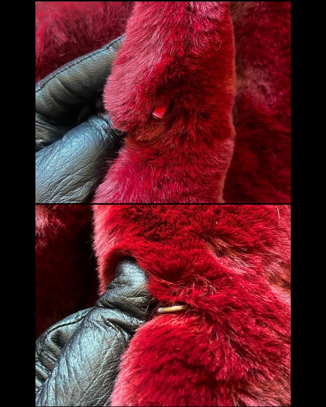 GUESS 2016 Season Star Pattern Fur Coat 상품이미지7