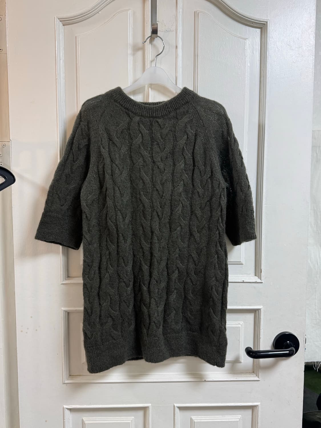 코스 Cos 올리브 꽈배기 니트 상품이미지2