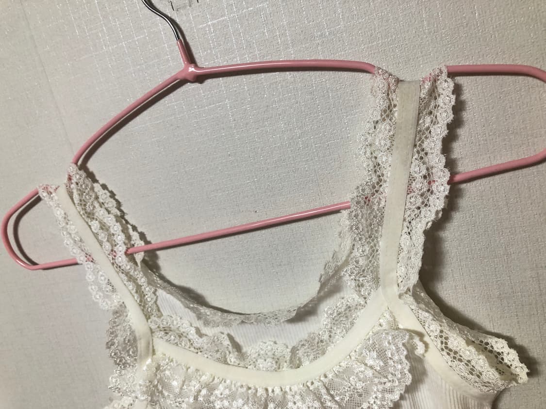 White Lace Sleeveless 상품이미지4