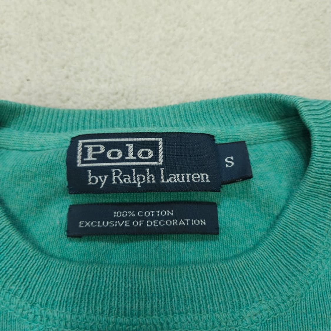 폴로 랄프 로렌 코튼 니트 S 상품이미지6