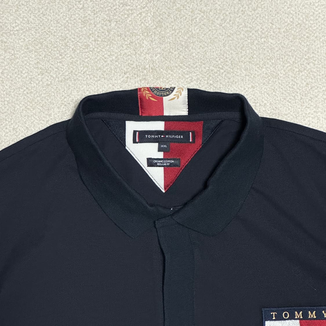 타미힐피거 레귤러핏 반팔 카라티 상품이미지5