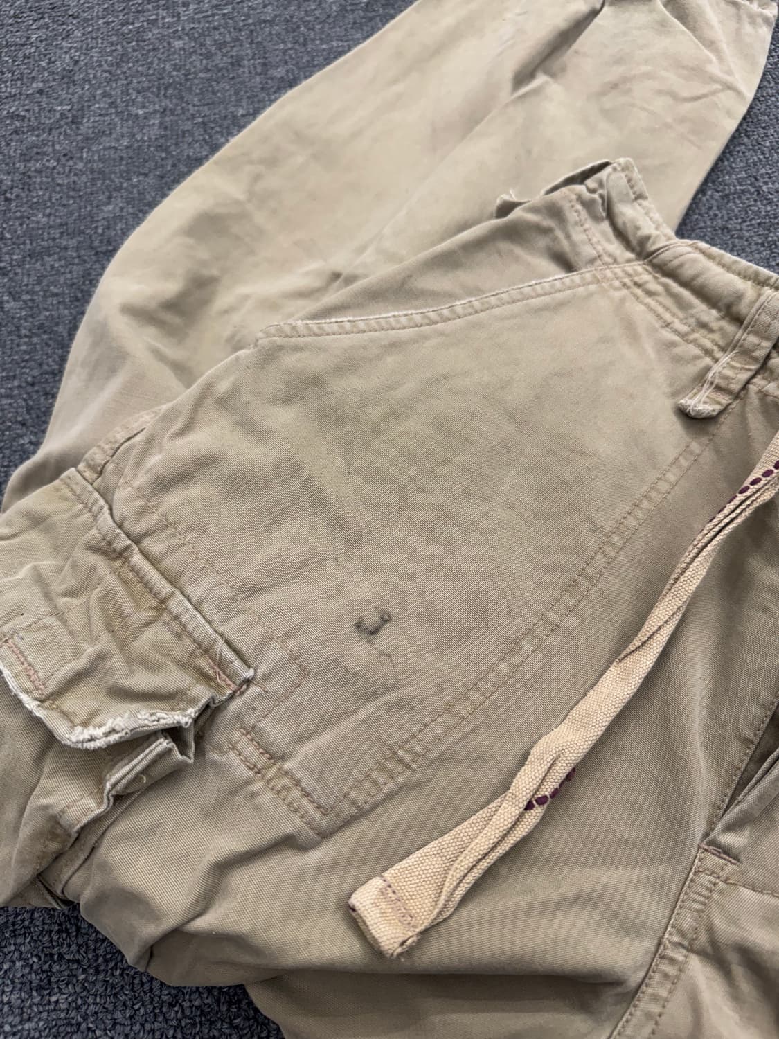 아베크롬비 빈티지 y2k 포켓 조거팬츠 상품이미지5