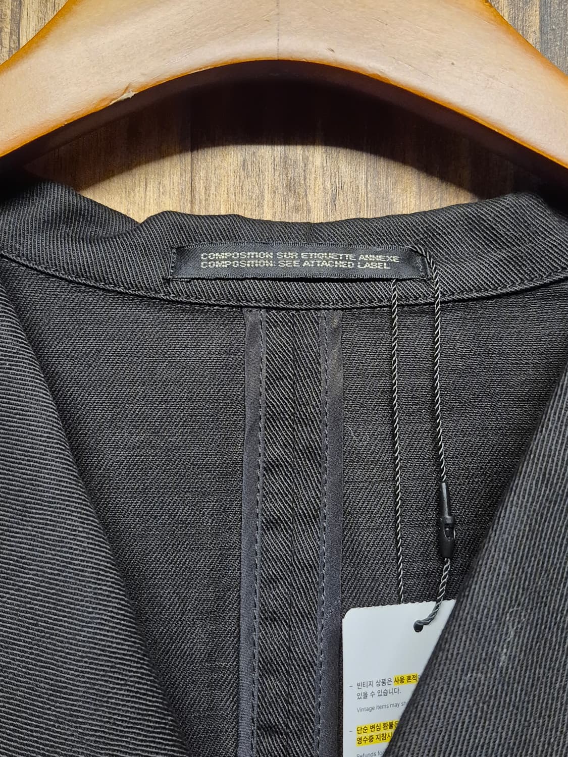 YOHJI YAMAMOTO JACKET 상품이미지5