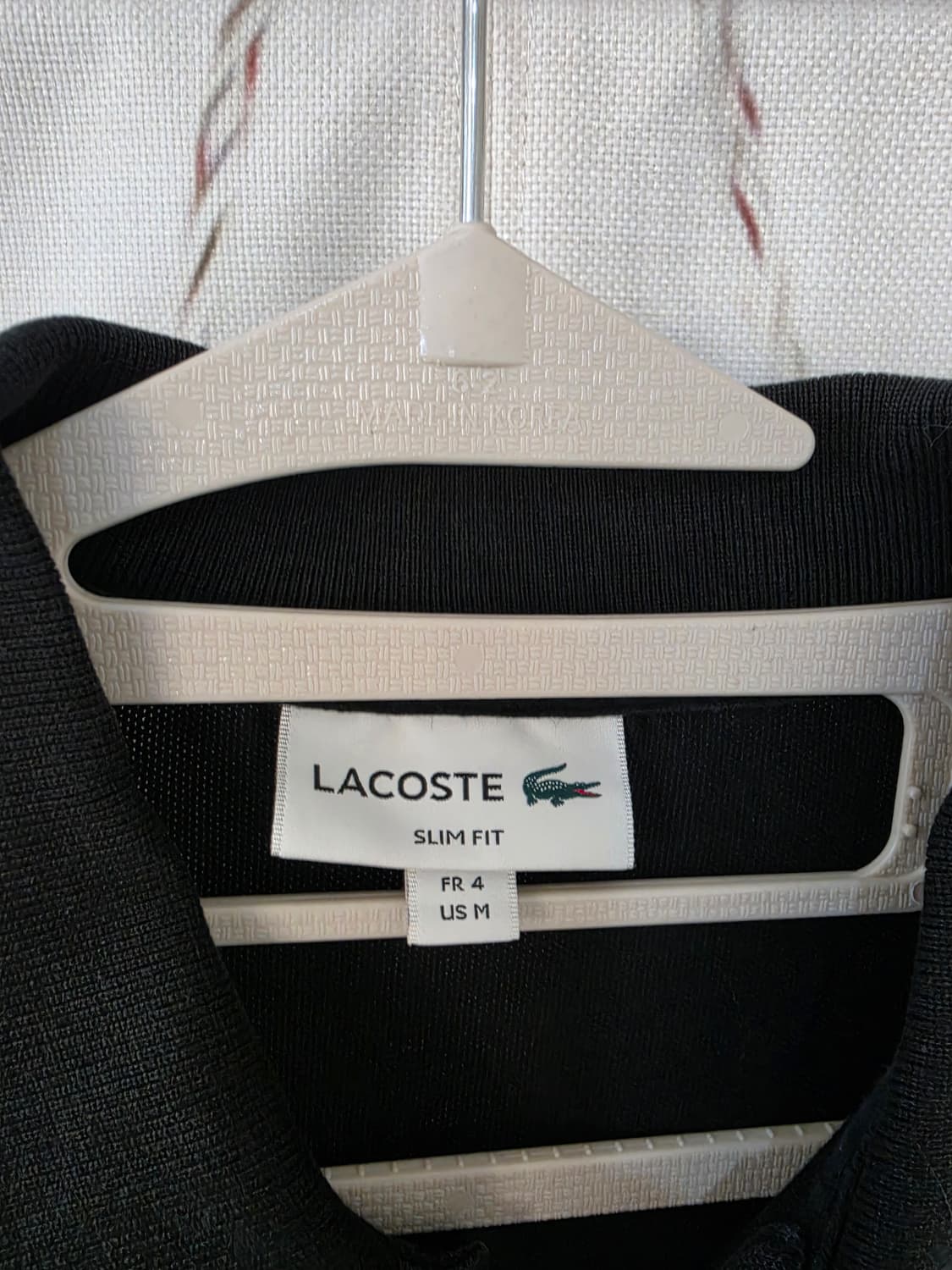 95)라코스테 블랙 반팔 폴로티셔츠 상품이미지3