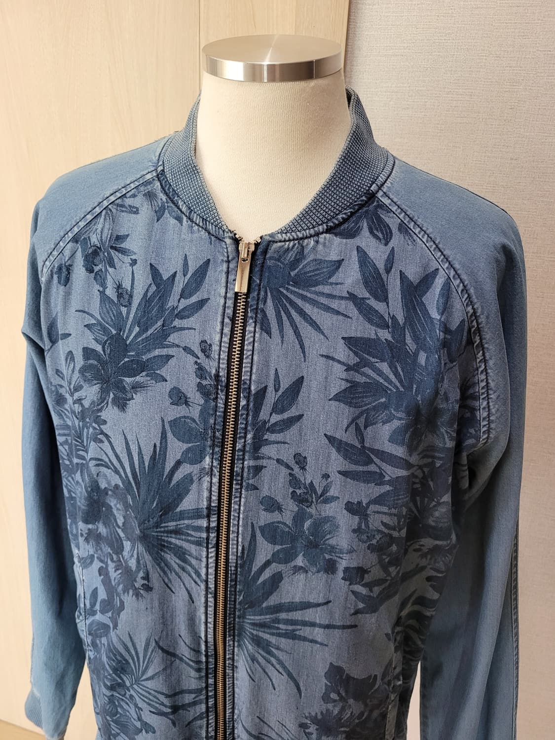 자라맨 ZARAMAN 데님 블루종 자켓 XL 블루 상품이미지2