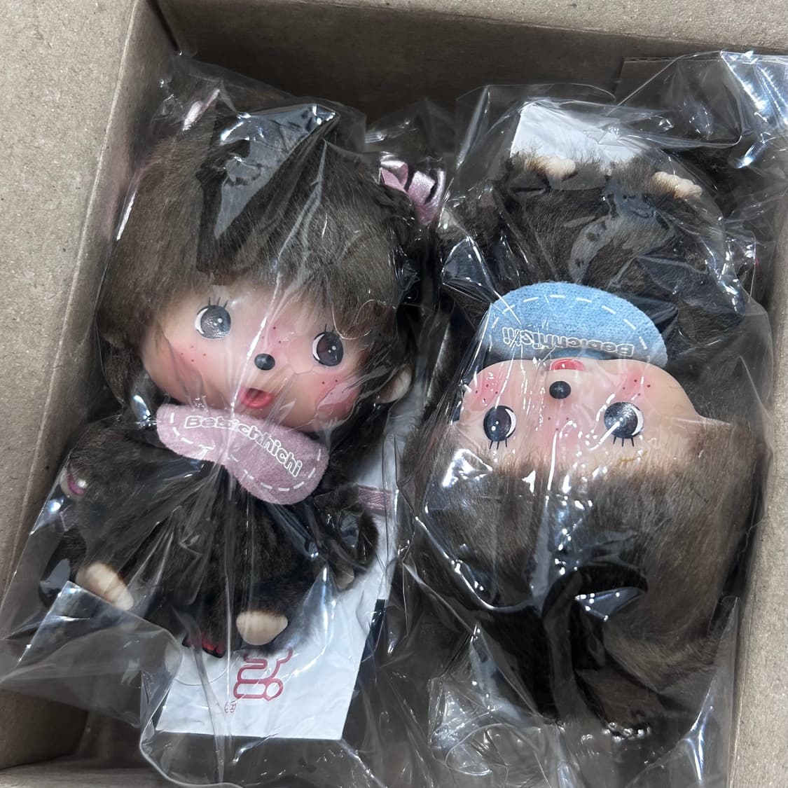 몬치치 베비치치 빅헤드 SS 키 체인 걸 보이 세트 새상품 상품이미지1