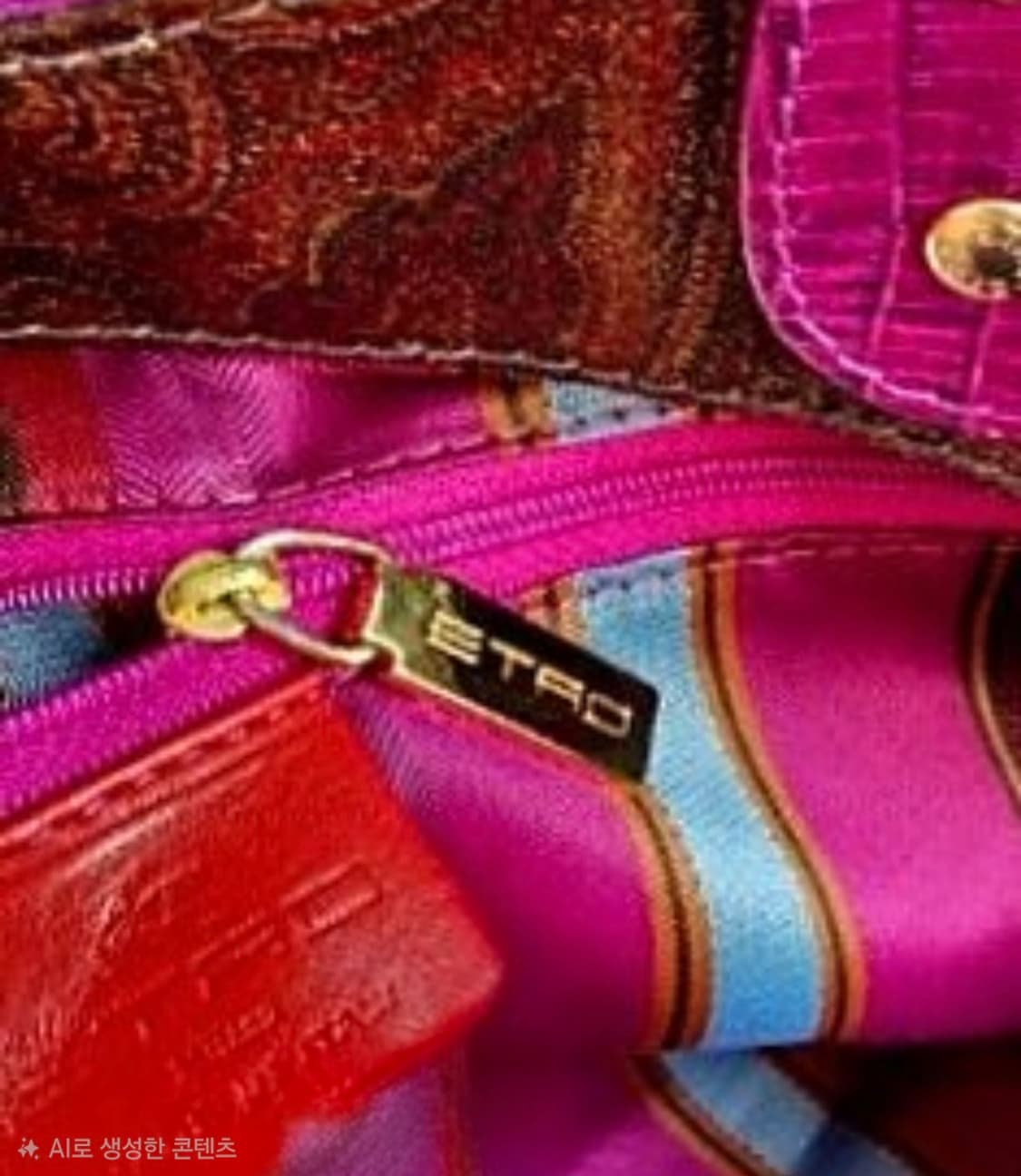 에트로 양가죽  토트백 상품이미지4