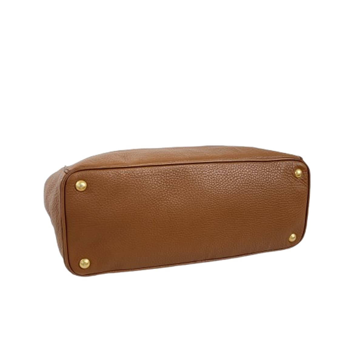 정품 프라다 비텔로 다이노 브라운 레더 토트백 상품이미지5