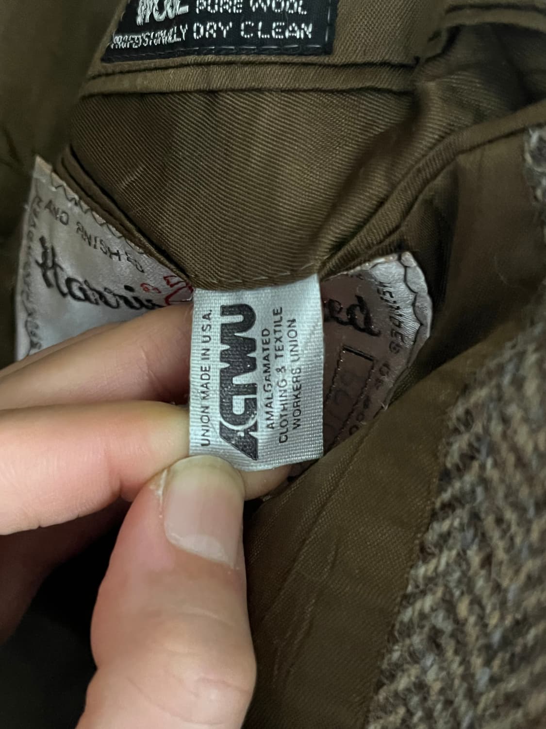 80s VINTAGE HARRISTWEED JACKET 상품이미지10