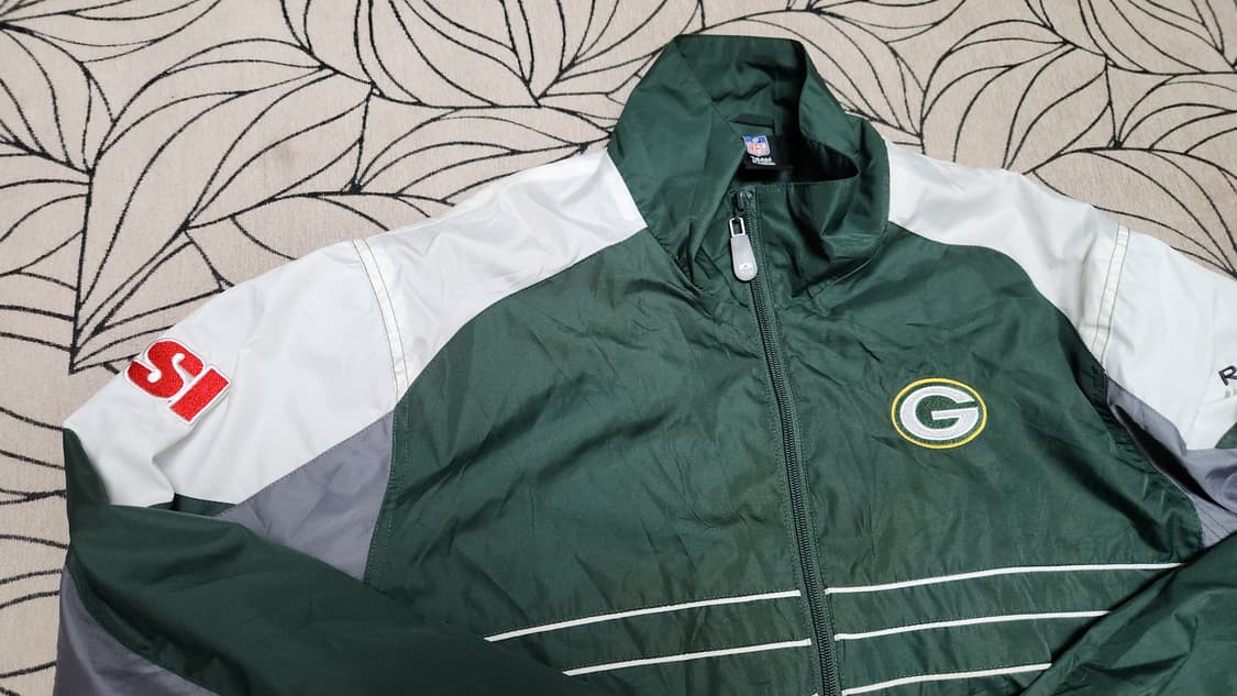 리복 NFL 그린베이 패커스 팀 자켓 XL 110 상품이미지3