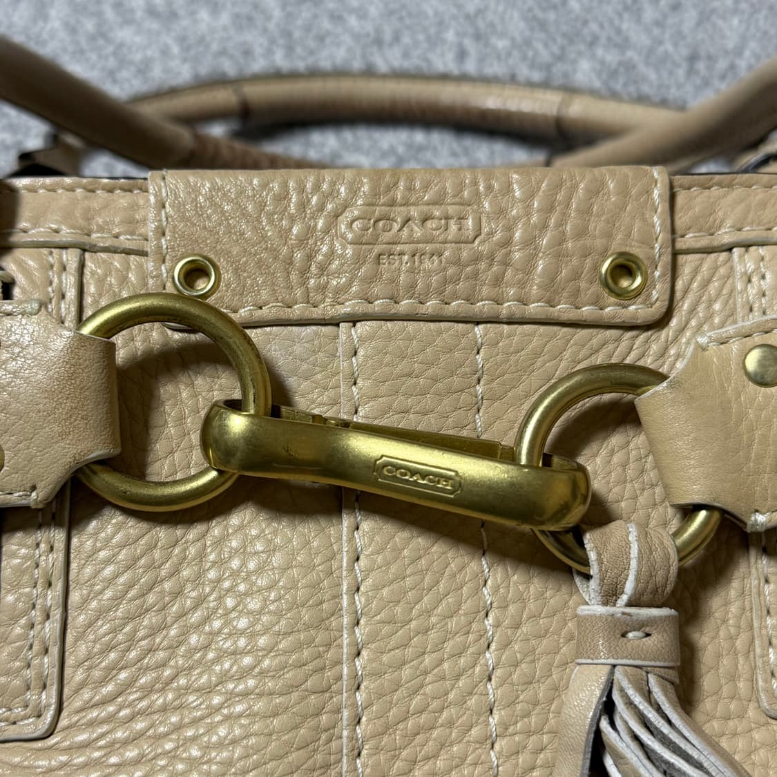 Coach 코치 레더 숄더백 상품이미지8