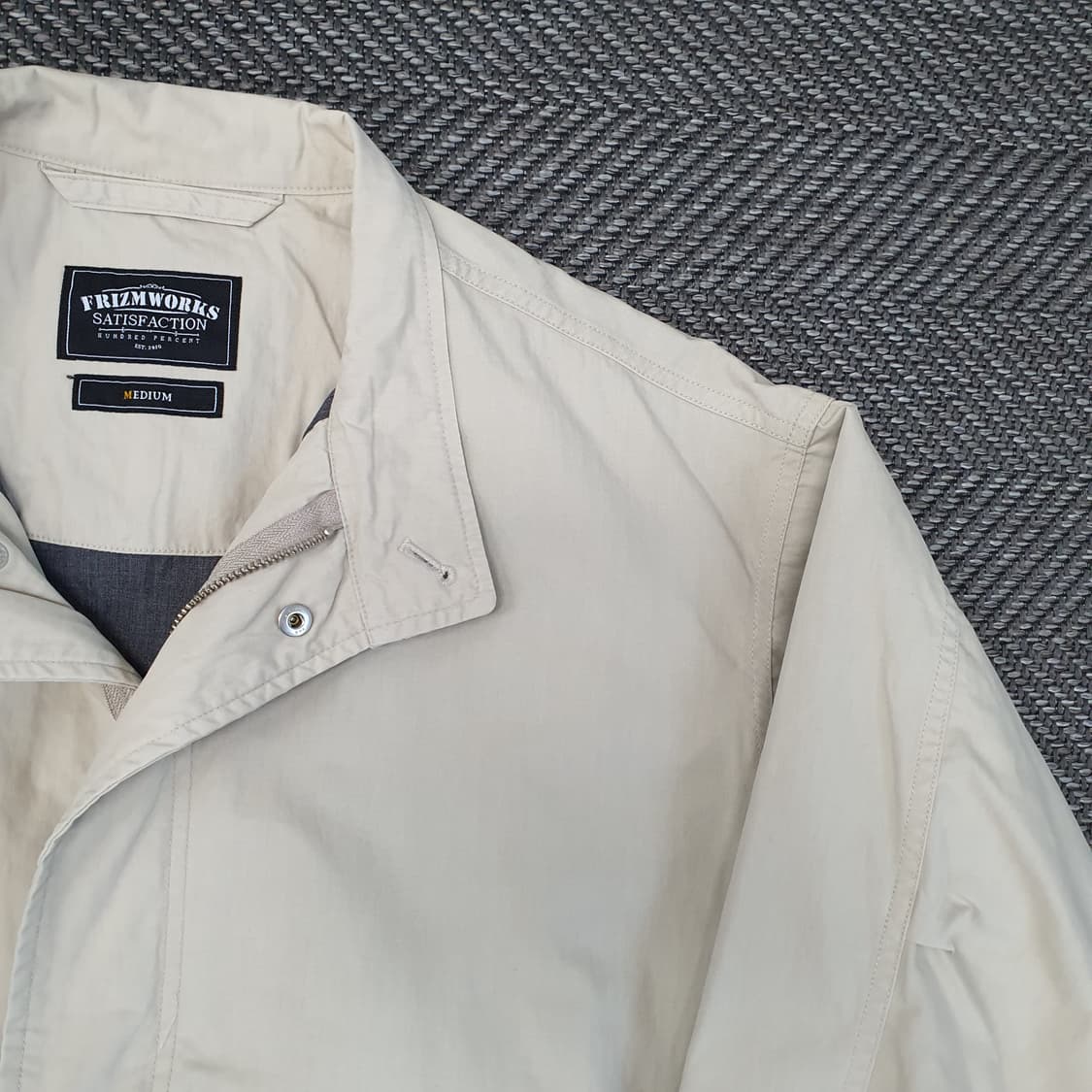 프리즘웍스 오버핏 피쉬테일 집업자켓 남자105 상품이미지5