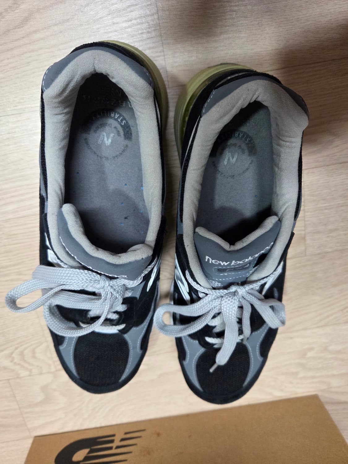 (초판)(1회 착용)뉴발란스 992 초판버전 우먼스12  상품이미지6