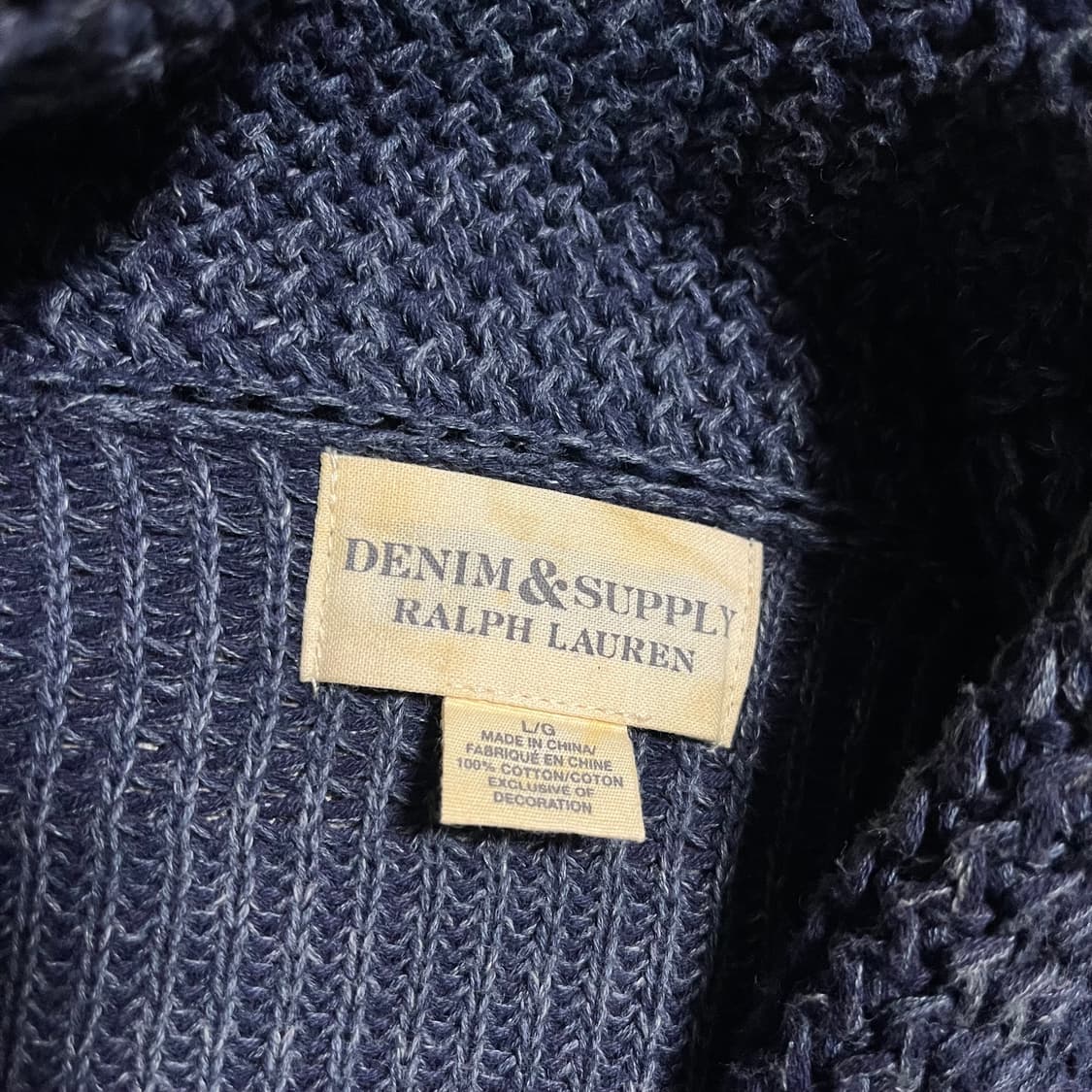 데님앤서플라이 폴로랄프로렌 카디건  상품이미지3