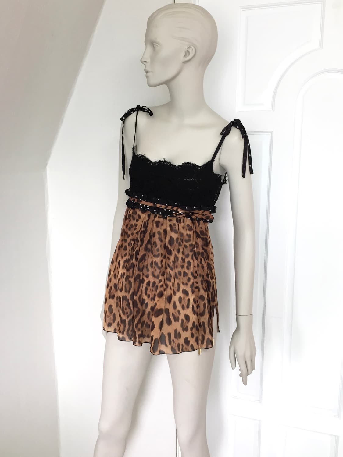 Dolce & Gabbana Leopard Lingerie Top 상품이미지6