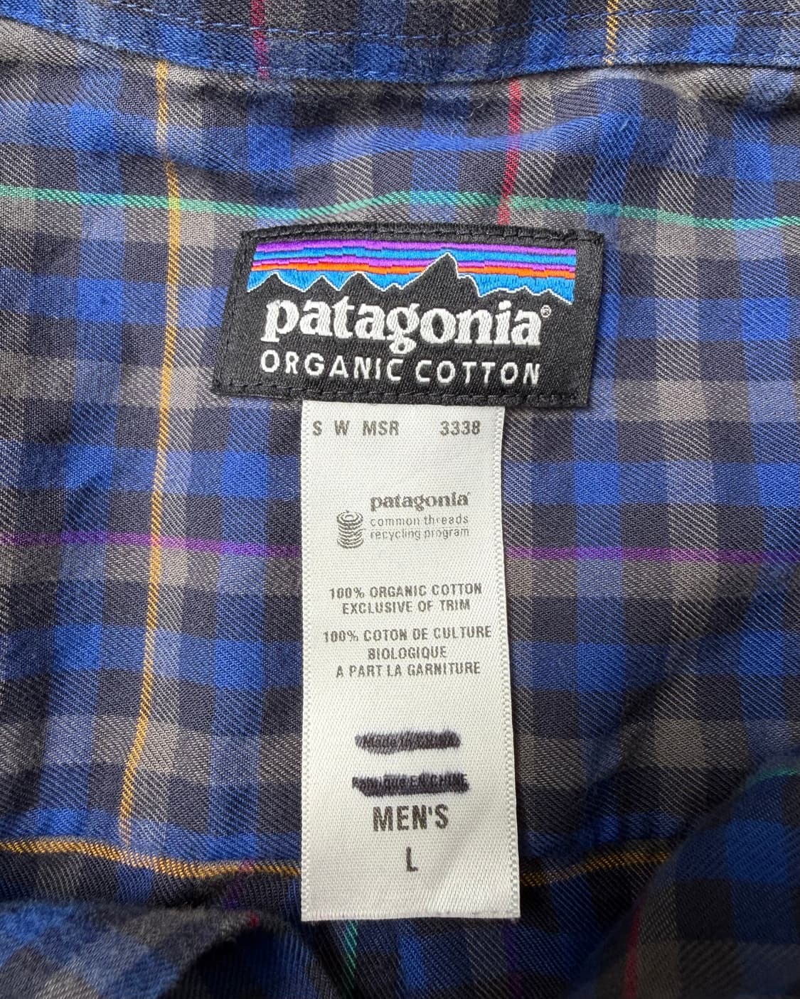 00s Patagonia Plaid Button Up Shirt 상품이미지3