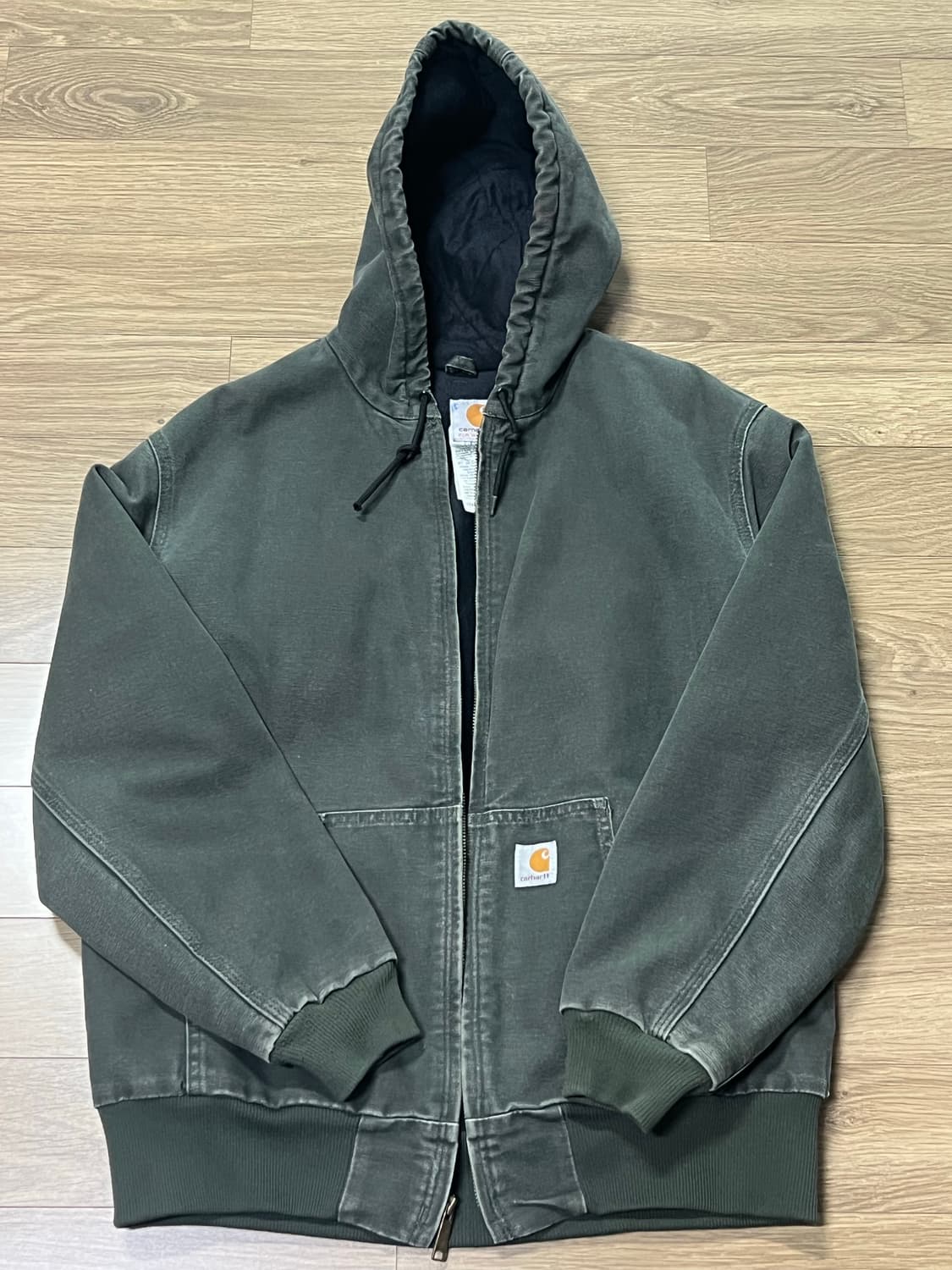 칼하트 j130 모스그린 상품이미지1