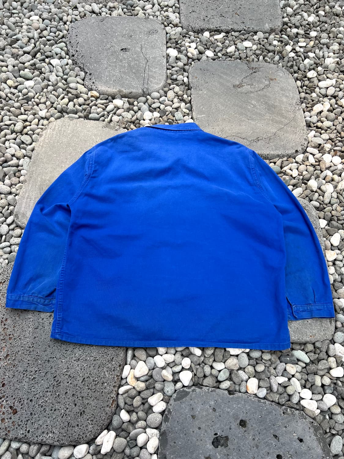 OLD VINTAGE SUN FADED WASHING 프렌치워크자켓 상품이미지2